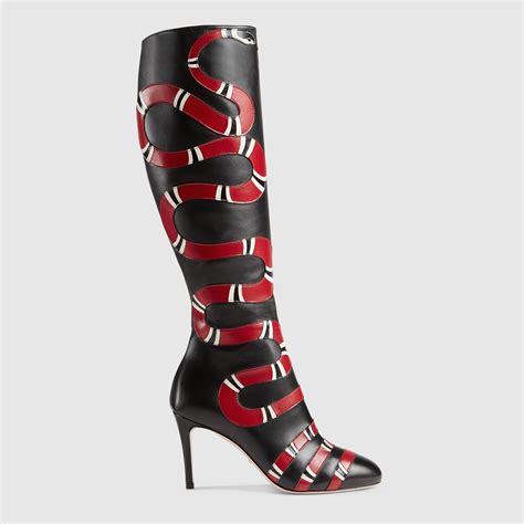 fake gucci over the knee boots|gucci boots snake bottom.